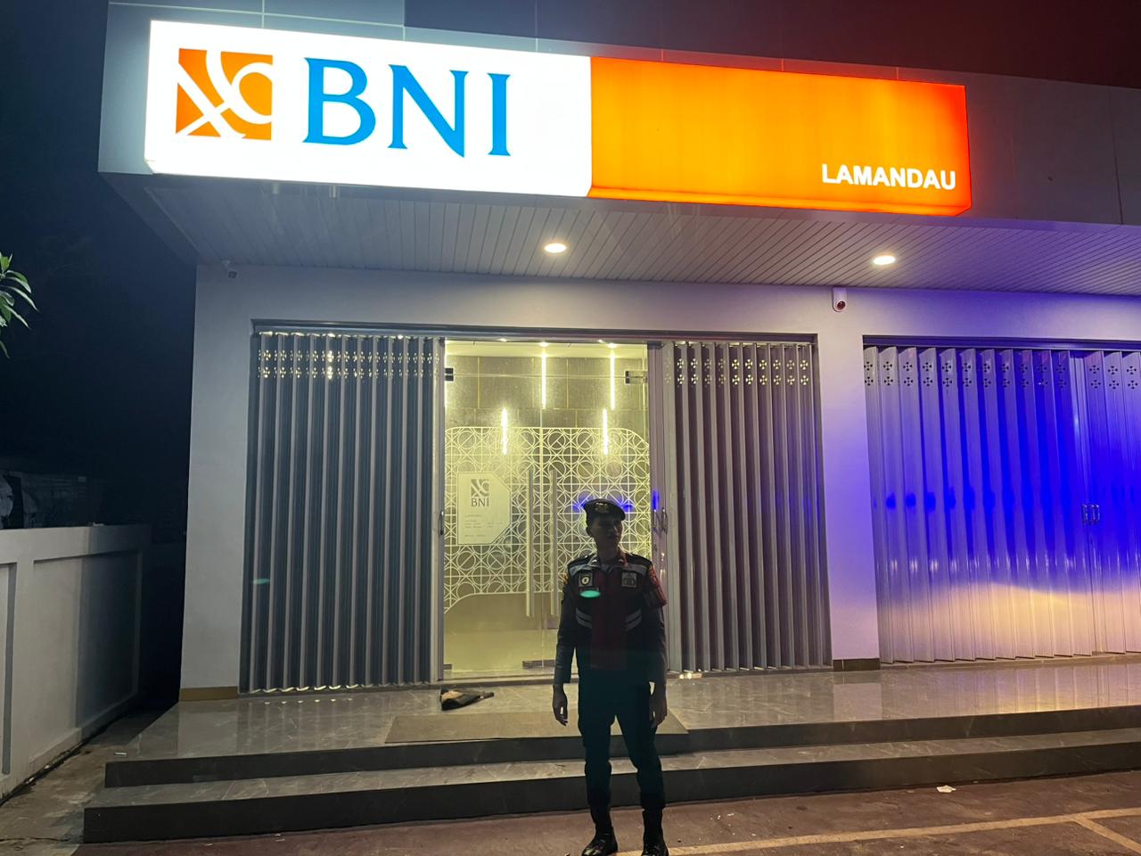 Sat Samapta Polres Lamandau Patroli di Objek Vital, Wilkum Polres Lamandau