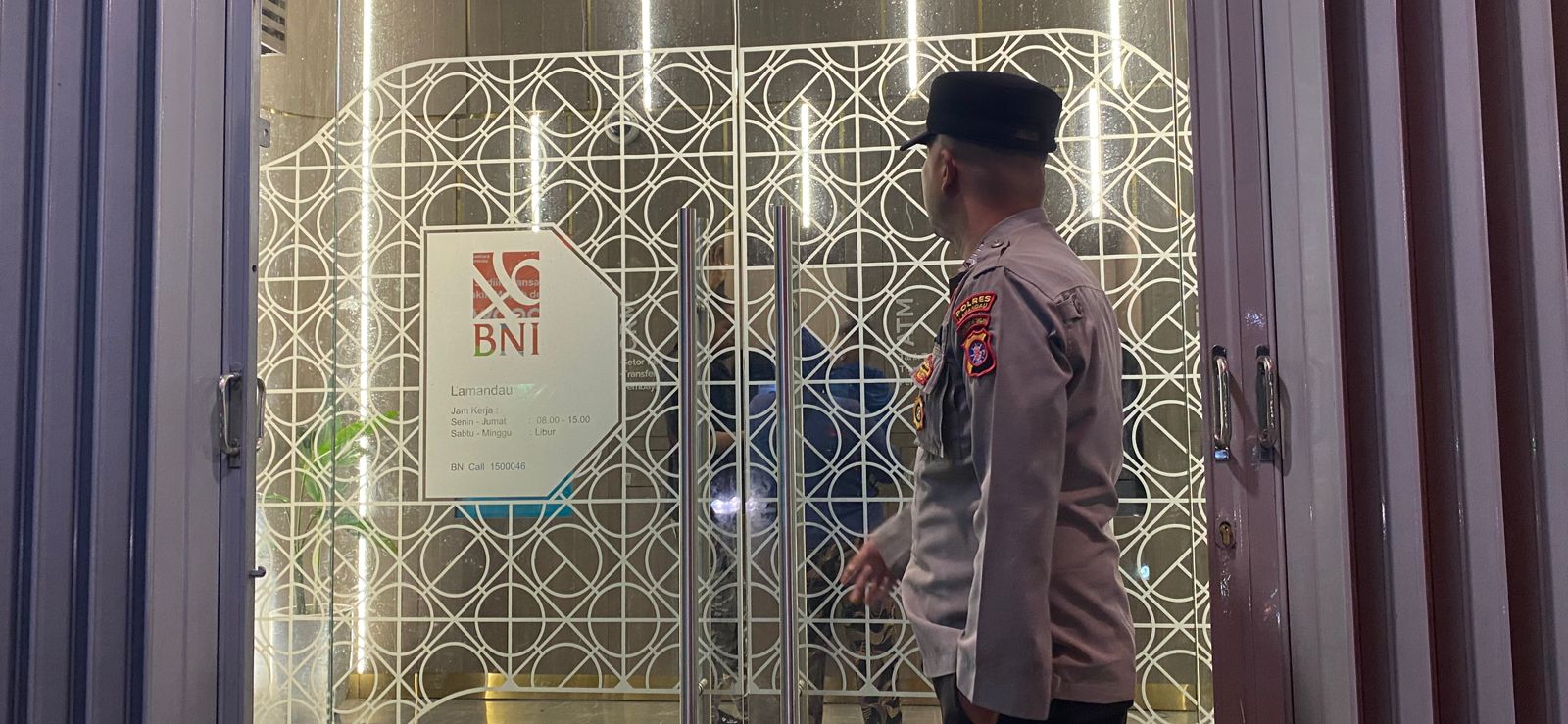 Polsek Bulik Patroli Obyek Vital dan Bank wilkum Polsek Bulik