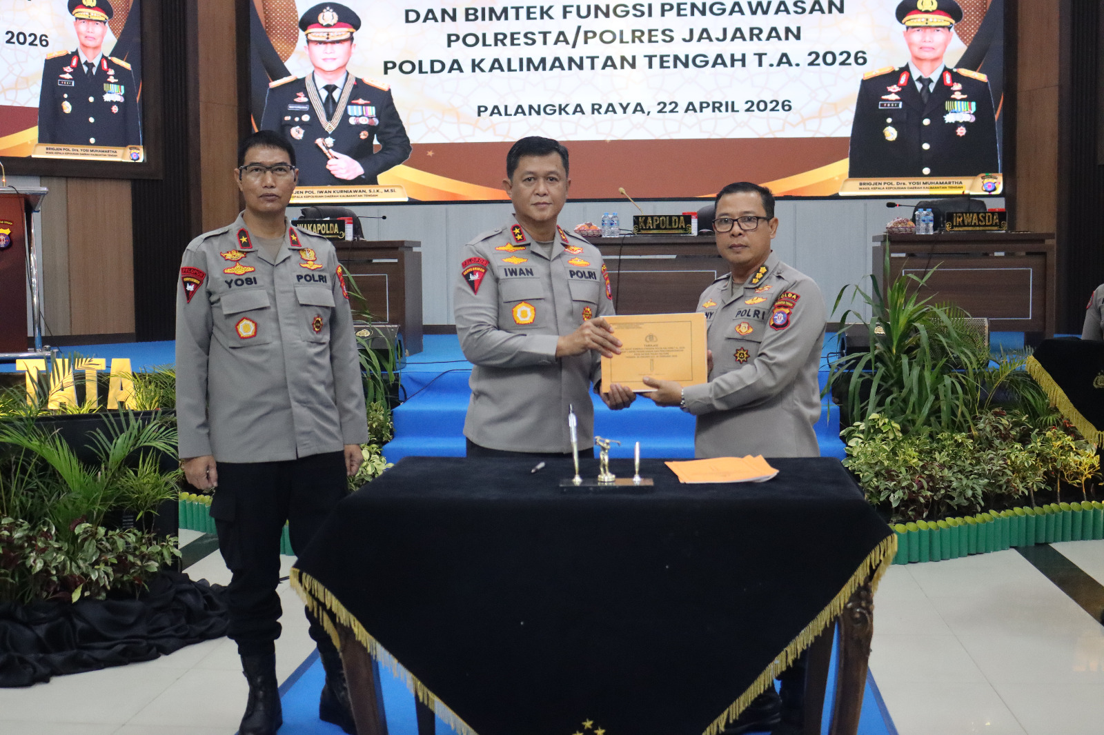 Pimpin Taklimat Akhir Audit Kinerja Tahap I Itwasda, Ini Penekanan Kapolda Kalteng