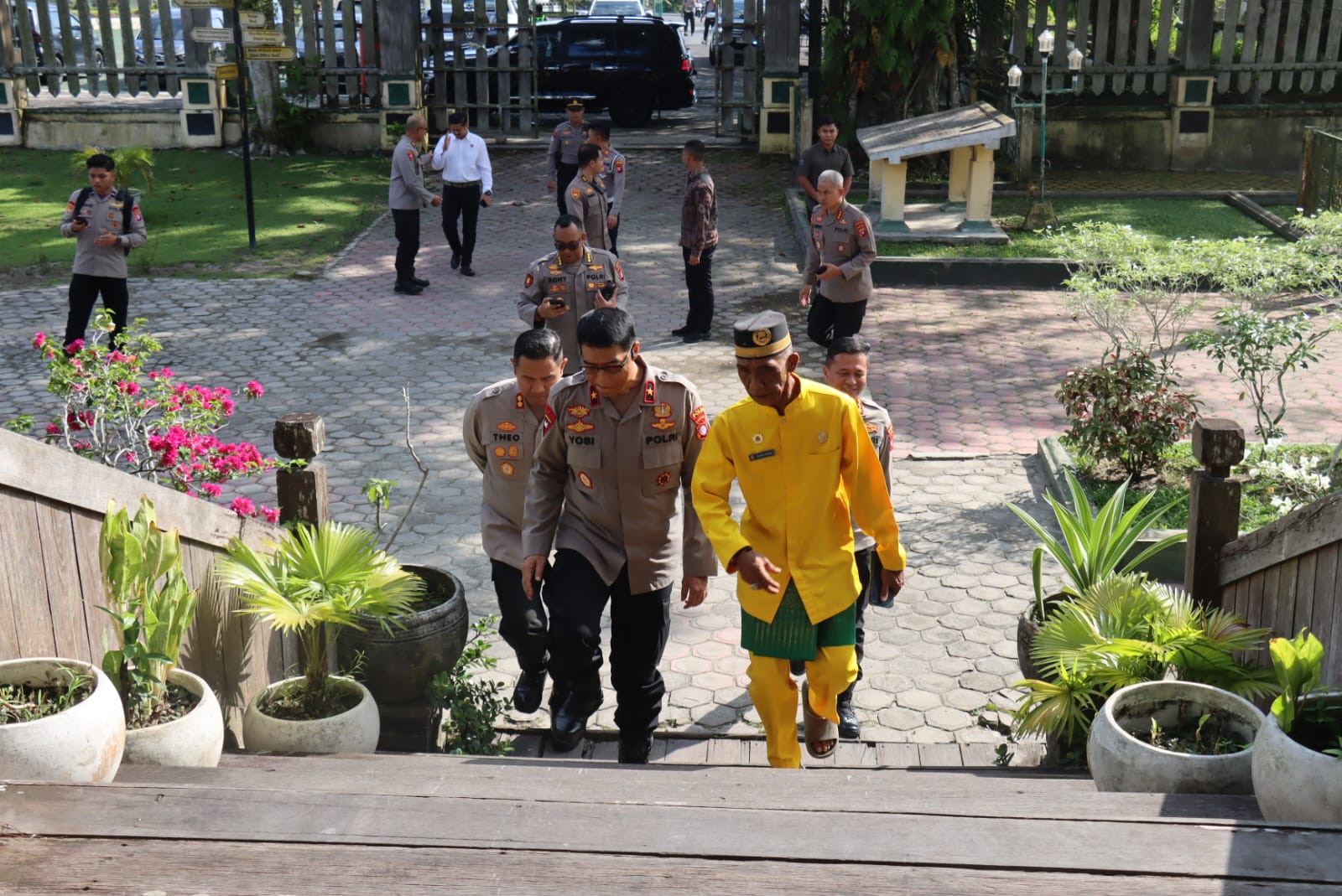 Wakapolda Kalteng Kunjungi Situs Budaya di Kobar, Wujud Dukungan Terhadap Kelestarian Leluhur
