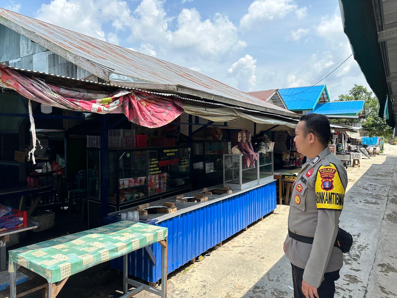 Ciptakan situasi kamtibmas yang kondusif, Satlantas Polres Katingan rutin laksanakan monitoring Objek Vital