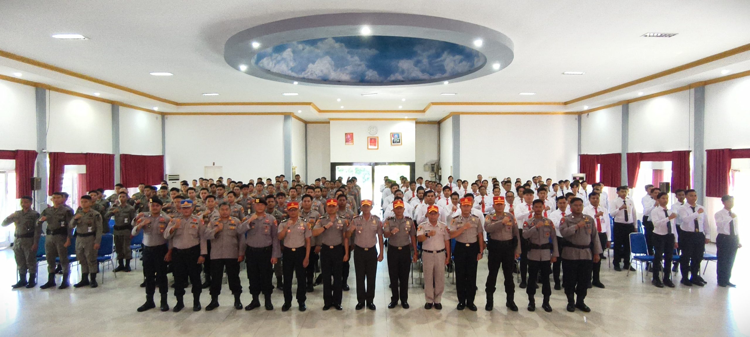 Pelatihan Kewilayahan Gelombang Ke-I T.A 2026 Di SPN Polda Kalteng.