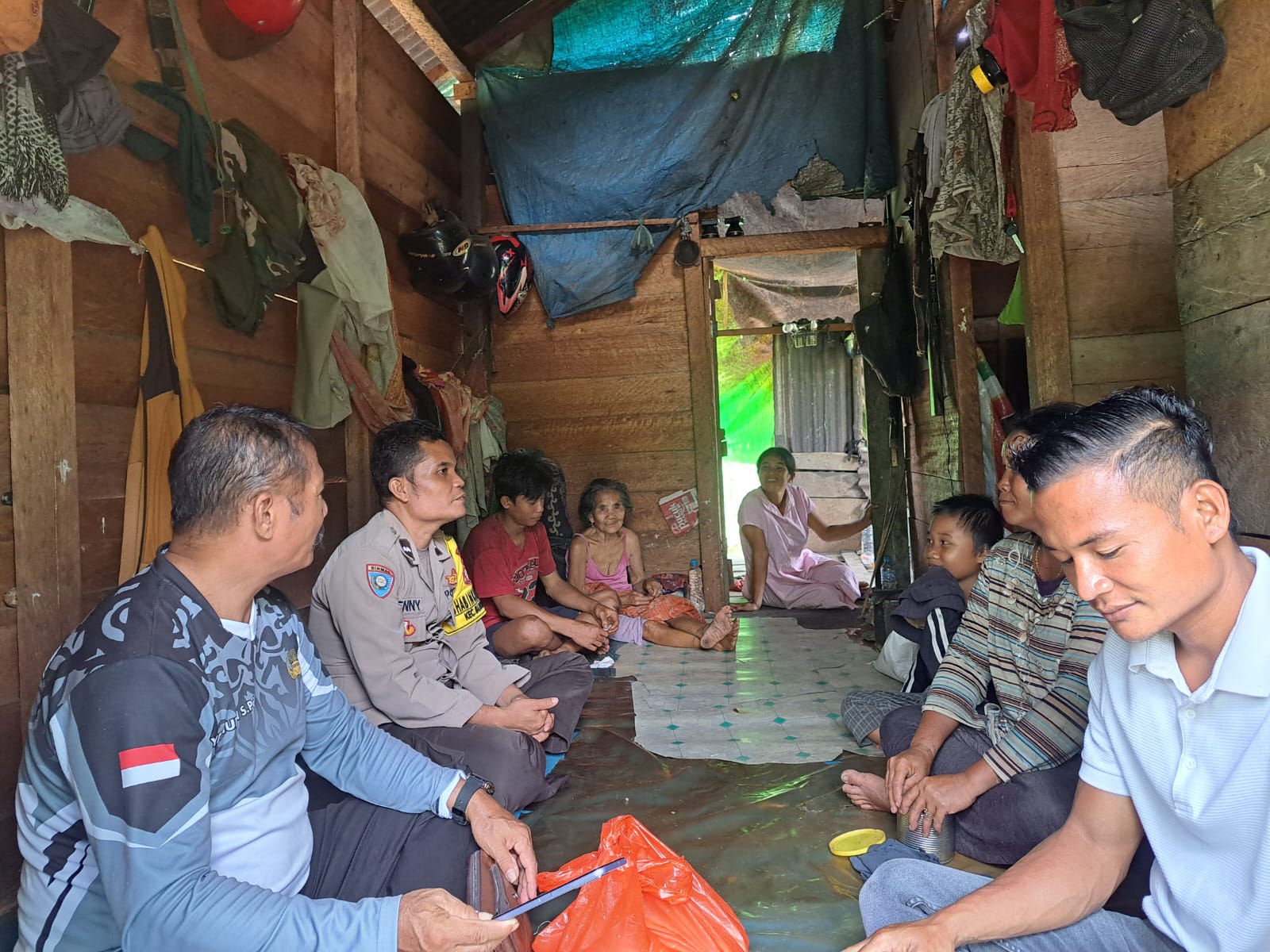 BHABINKAMTIBMAS POLSEK KATINGAN HULU DAN BUKIT RAYA MELAKSANAKAN SAMBANG KEPADA TOKOH AGAMA, TOKOH ADAT SERTA TOKOH MASYARAKAT.