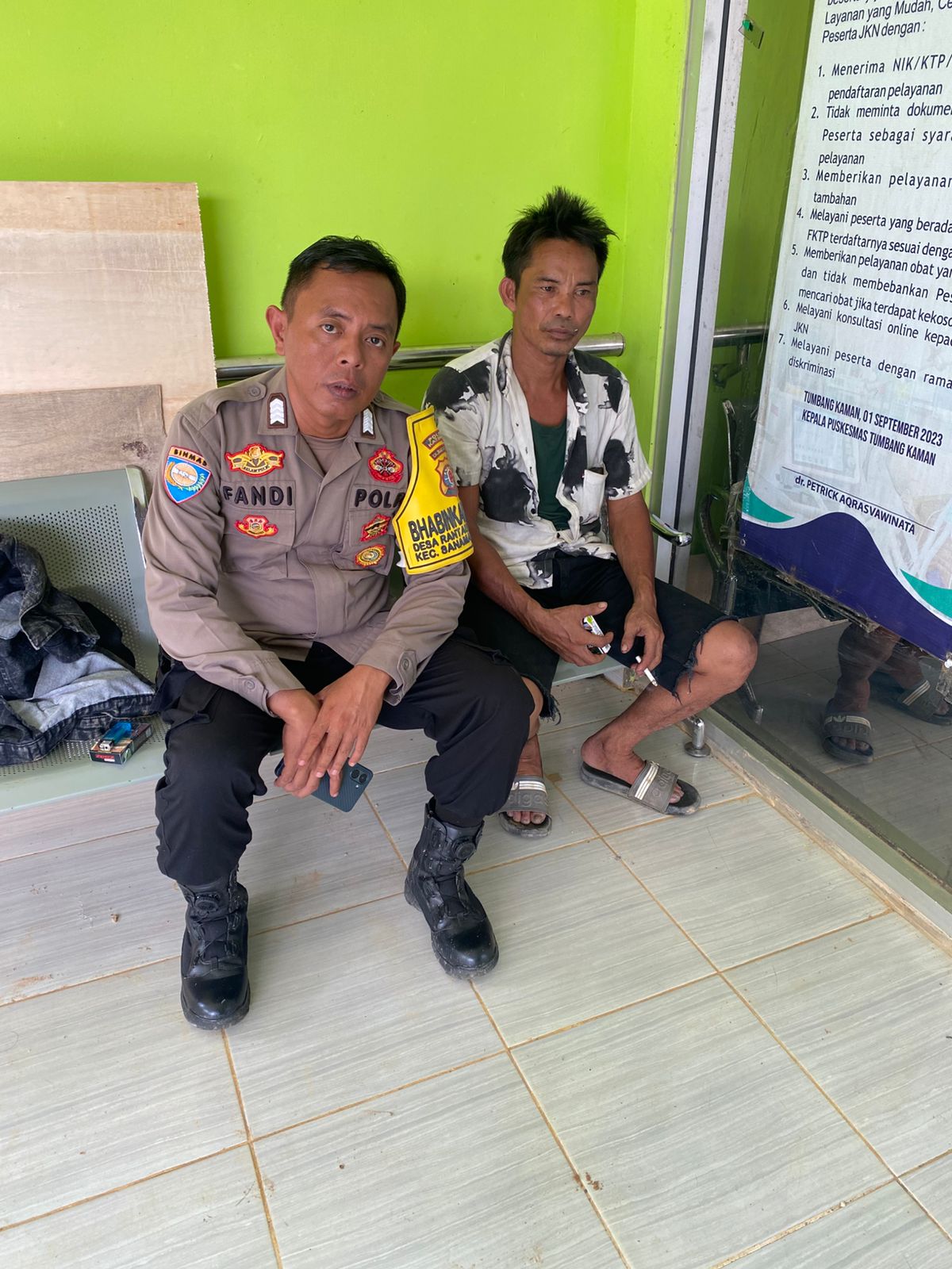 Laksanakan Sambang Bhabinkamtibmas Ajak Warga Wujudkan Kamtibmas Kondusif