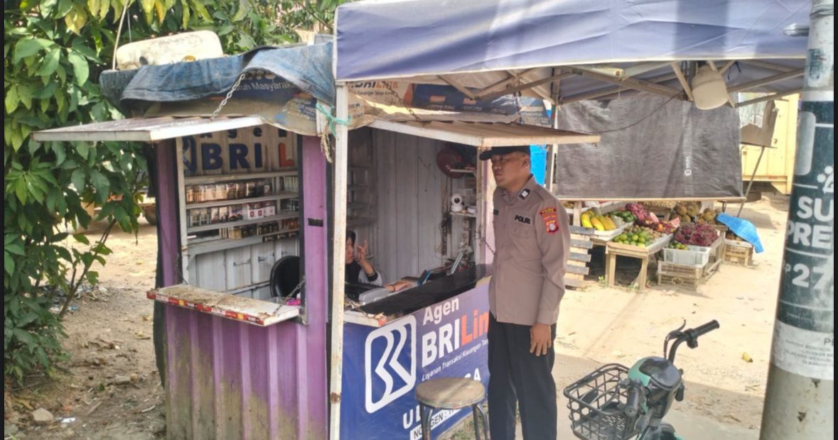 Perkuat Kamtibmas, Polsek Katingan Tengah Sambangi Warga