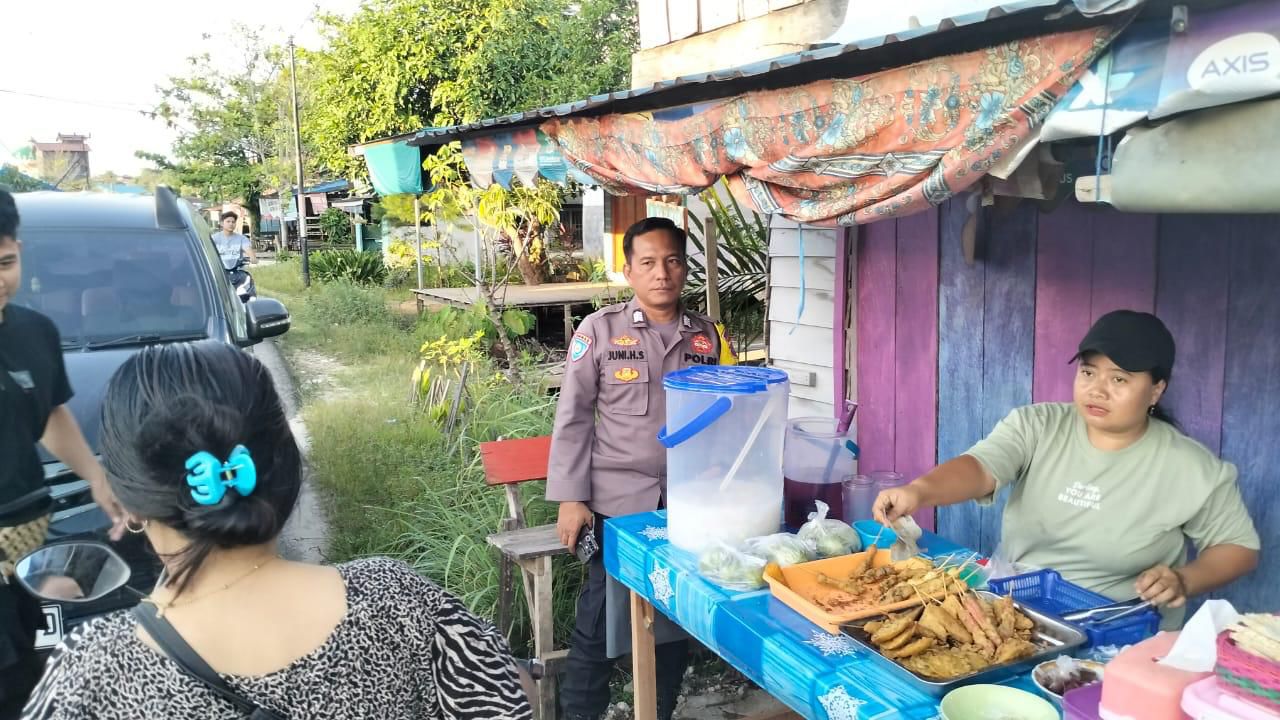 Polsek Katingan Tengah Sambang Kamtibmas