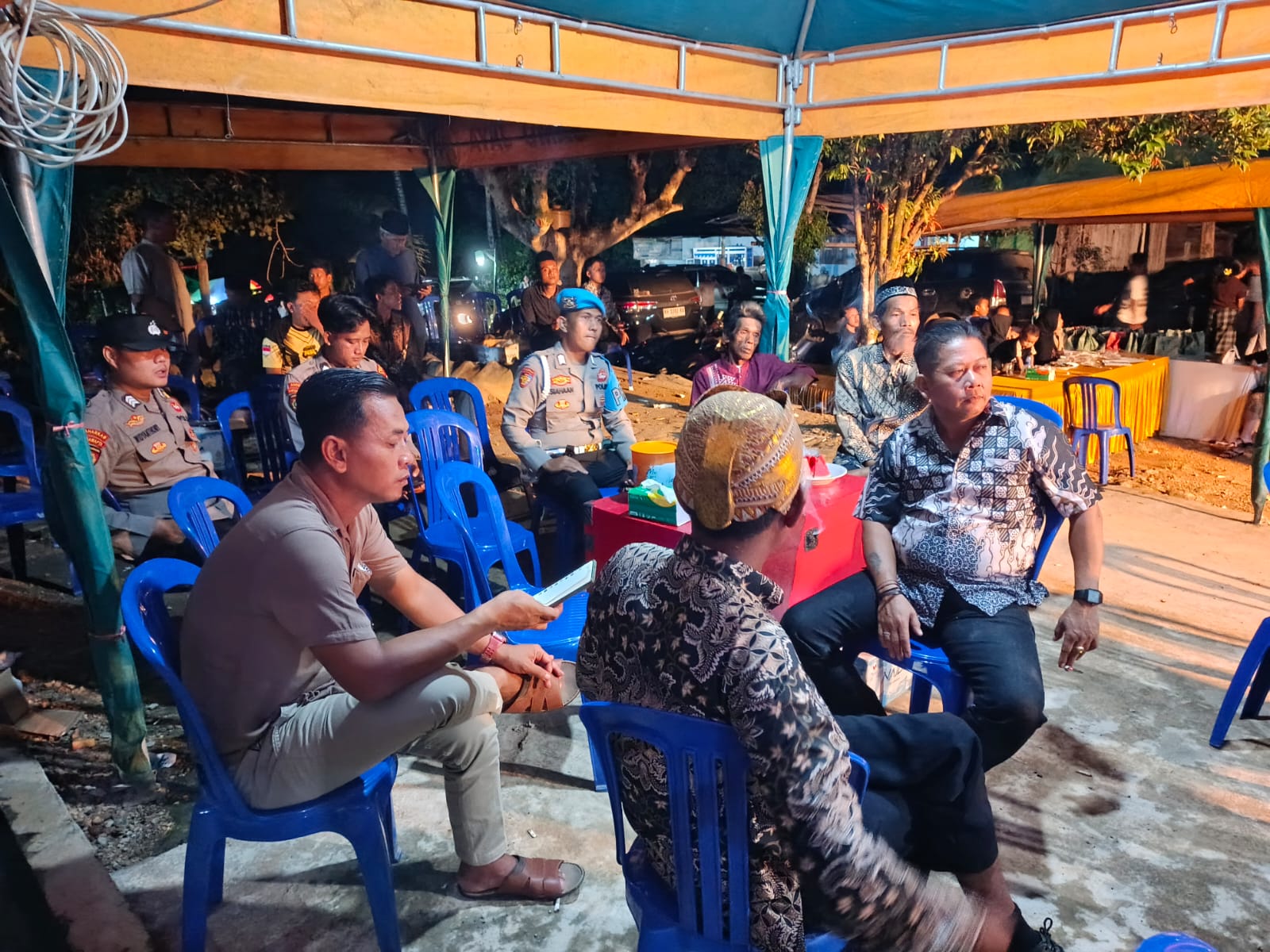Polsek Lamandau hadir di tengah kegiatan warga, perkuat kedekatan dan jaga kondusivitas