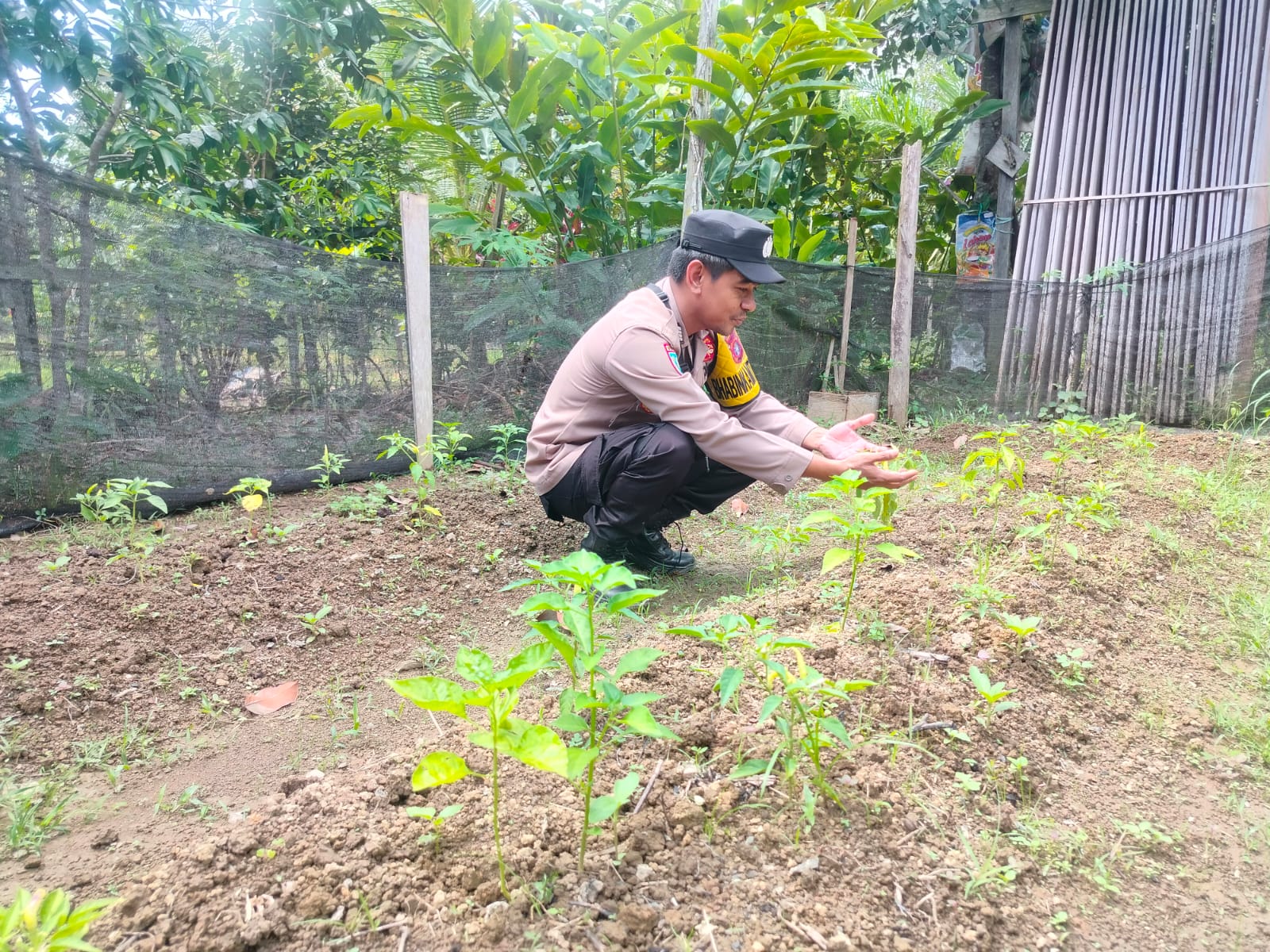 Asta Cita Menyentuh Lahan Warga, Polsek Marikit Kawal Perkembangannya