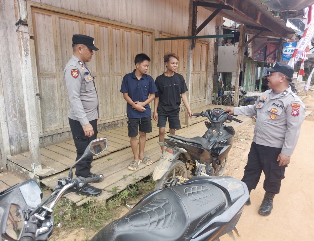 POLSEK MARIKIT OPTIMALKAN PATROLI SIANG ANTISIPASI KRIMINALITAS