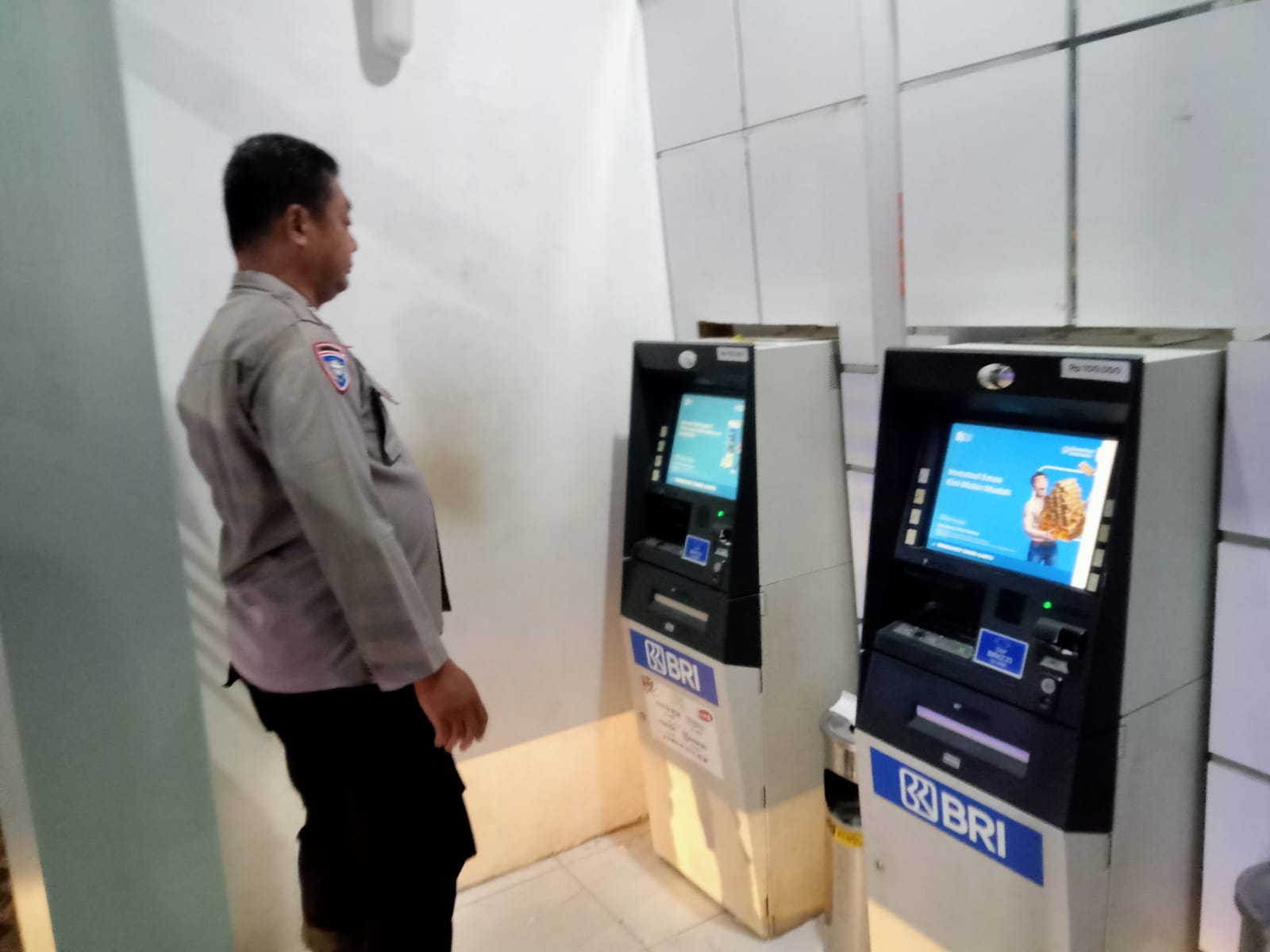 Polsek Bulik Patroli ATM, Pastikan Keamanan Transaksi Masyarakat