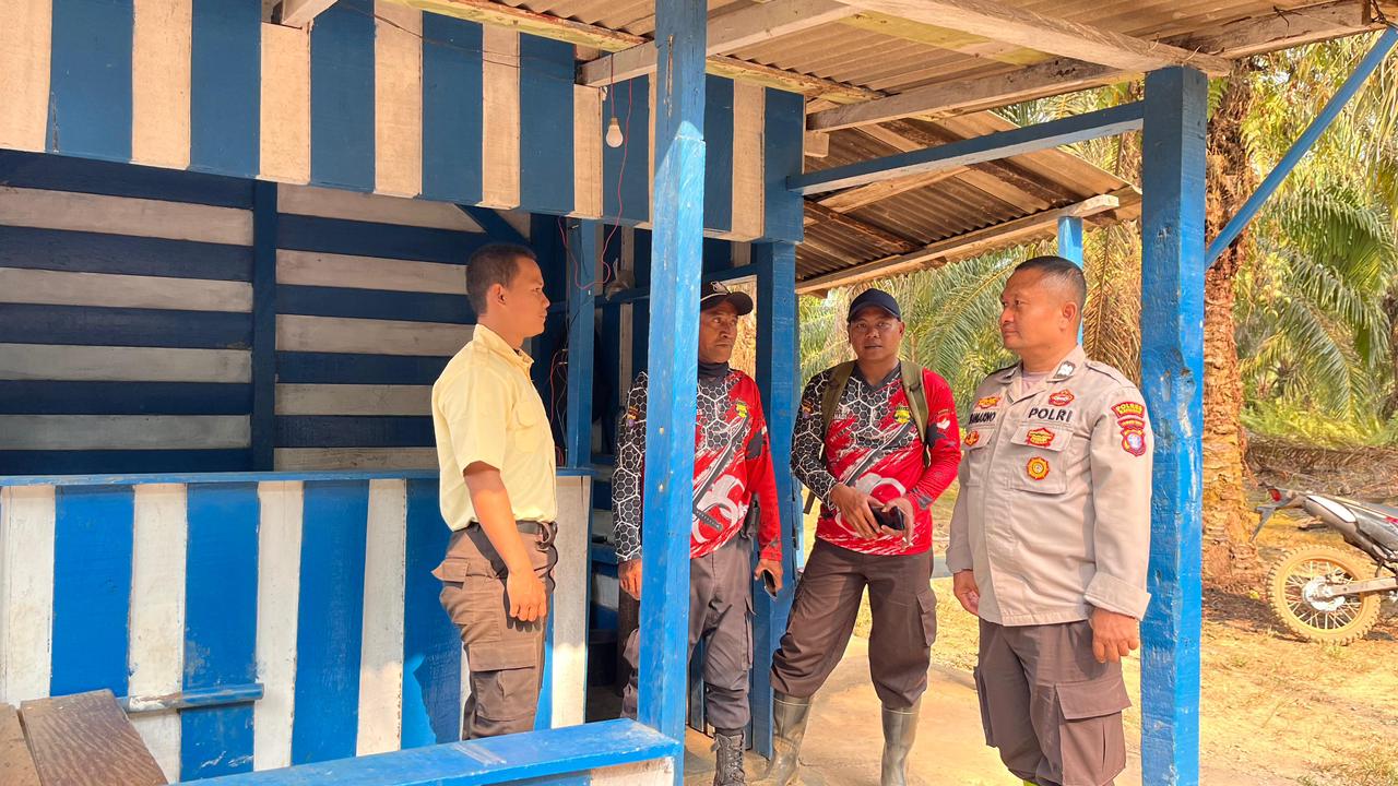 Polsek Katingan Tengah Sambang Kamtibmas
