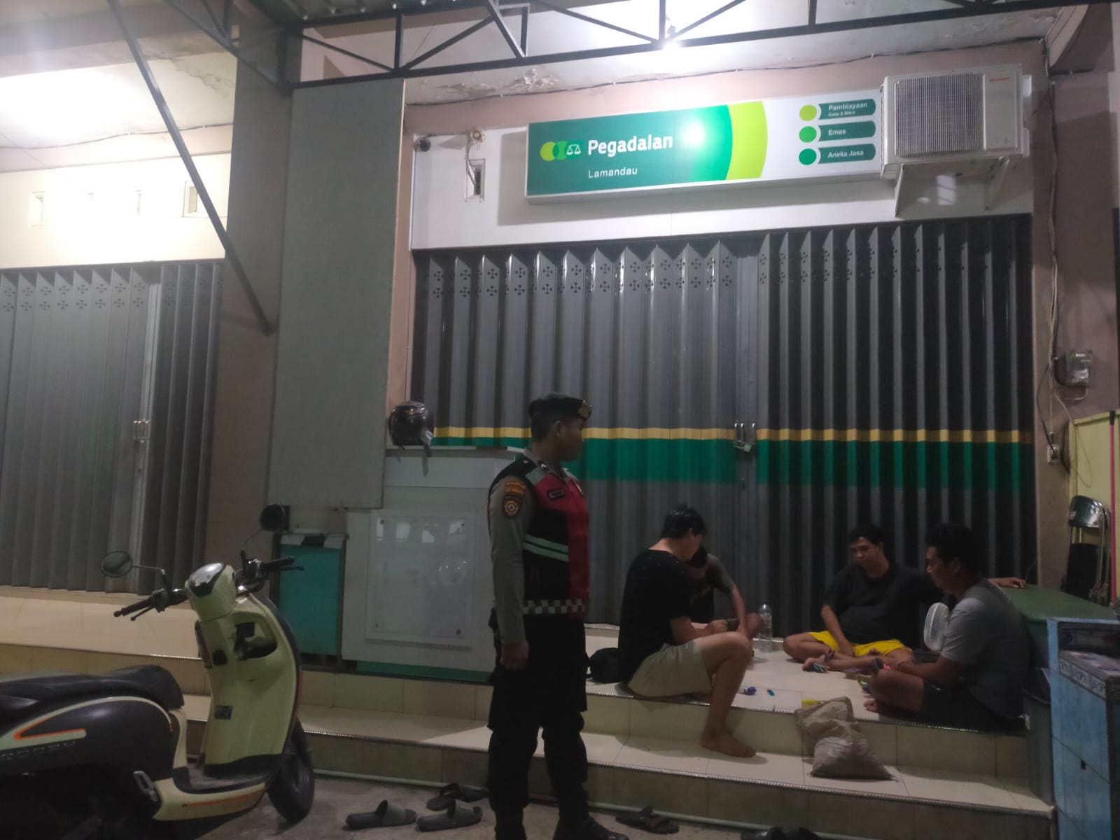 Sat Samapta Polres Lamandau Patroli Monitoring Objek Vital, Antisipasi Gangguan Kamtibmas