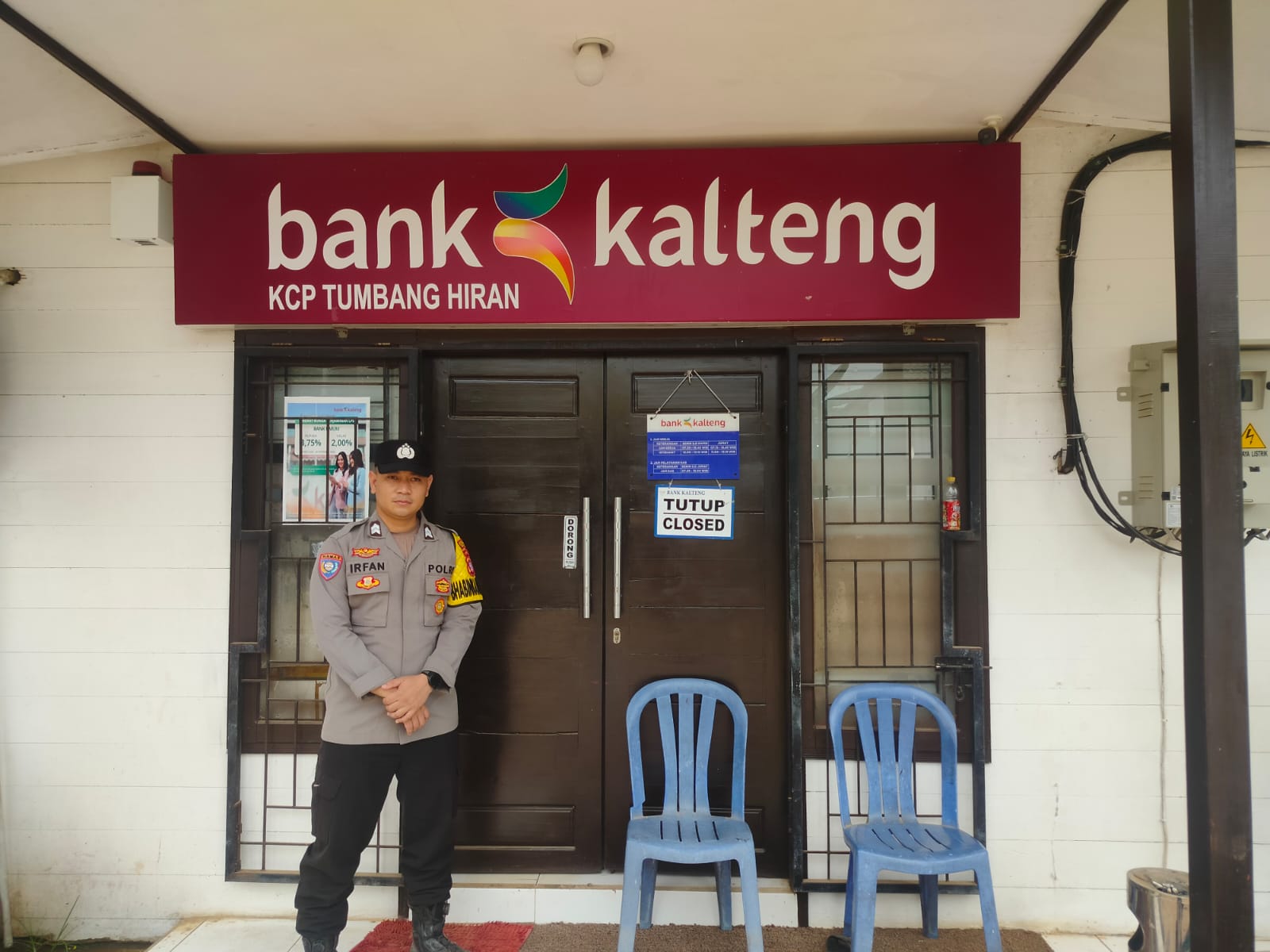 Patroli Pagi, Polsek Marikit Perkuat Kamtibmas di Wilayah Kecamatan Marikit