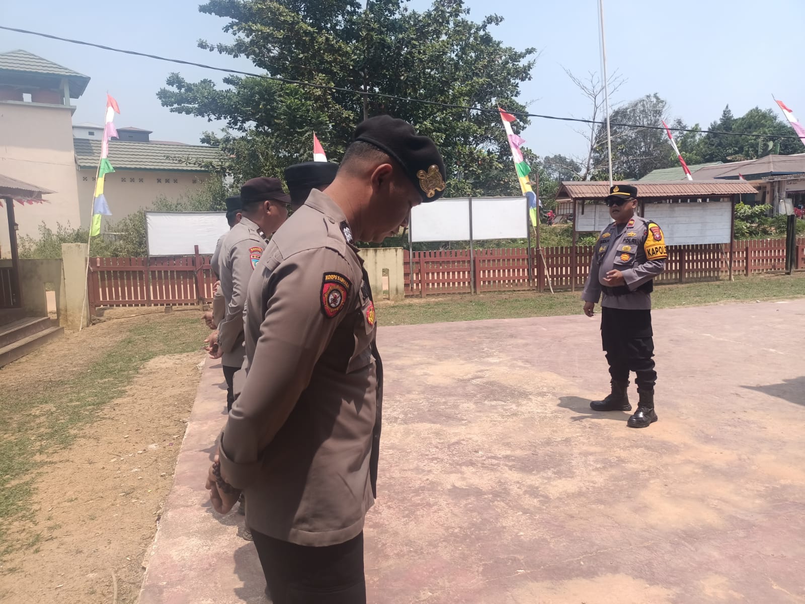 Hadapi Ancaman Karhutla, Polsek Marikit Tegaskan Personel Harus Selalu Siap