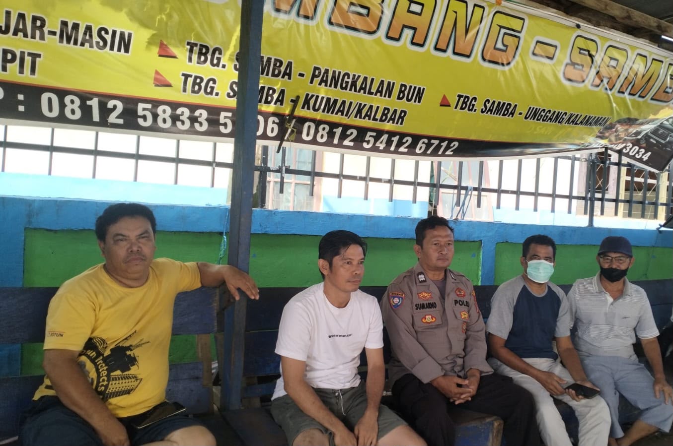 Polsek Katingan Tengah Sambang Kamtibmas