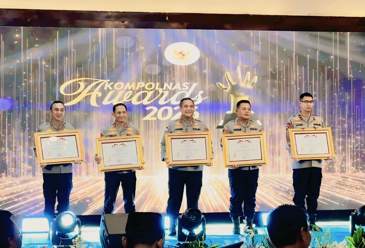 Luar Biasa, Polda Kalteng Raih 4 Penghargaan Kompolnas Award 2026