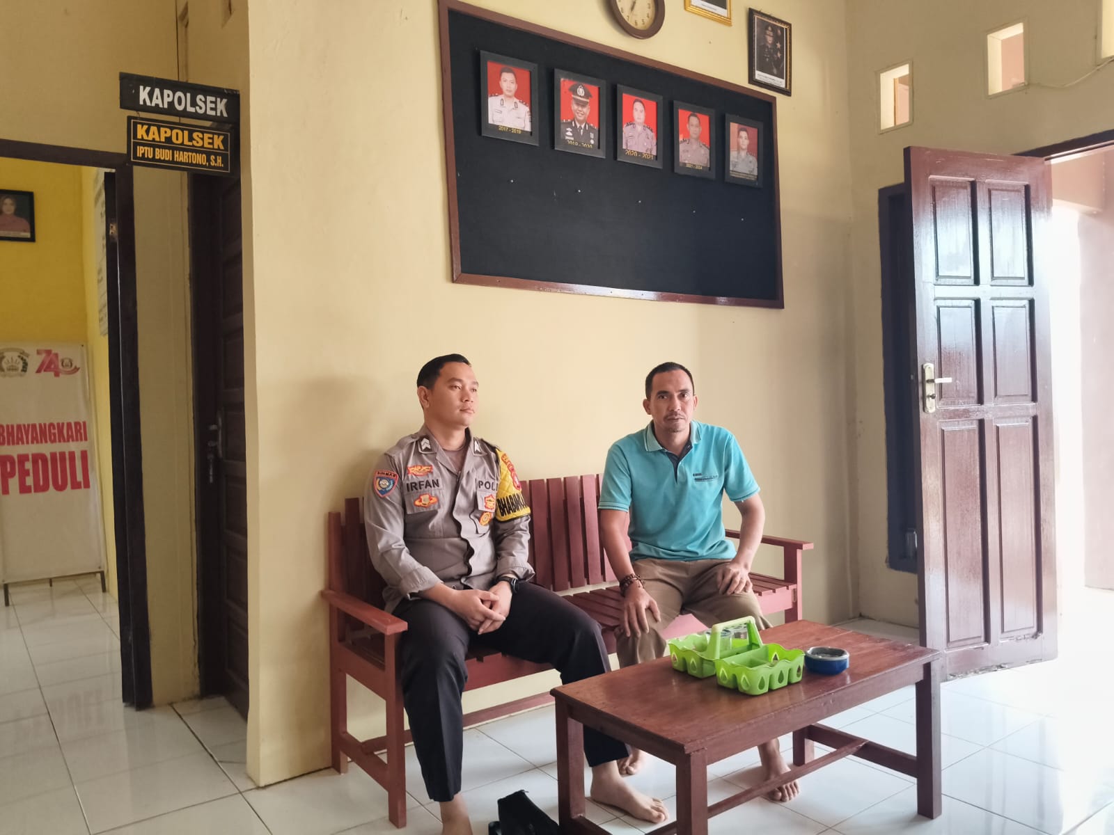 Komitmen Tugas Jaga, SPKT Polsek Marikit Utamakan Pelayanan Humanis